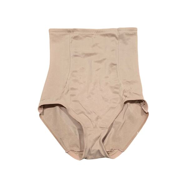 NWOT Women's MiracleSuit Nude High Waist Boned Shapewear Bottoms | Size Large - Picture 1 of 9